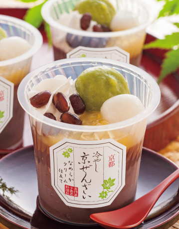 京都「養老軒」冷やし京ぜんざい