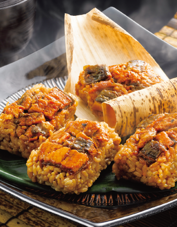 うなぎ割烹「一愼」おこわ風うなぎ飯