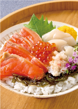北の海鮮丼の具